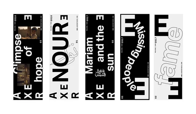 Typography and Graphic Design Reference Board, minimal, swiss, high-contrast
