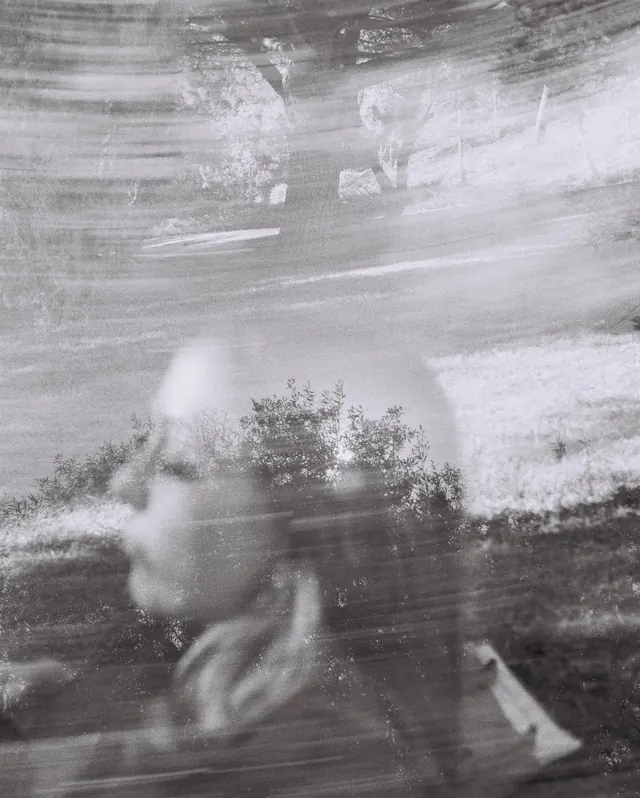 Abstract Motion Portrait, monochrome, abstract, monochrome