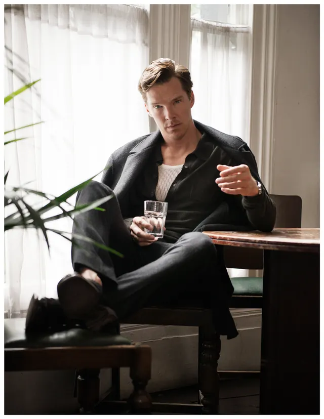 Man Holding Wine Glass, photographic, luxury, dark