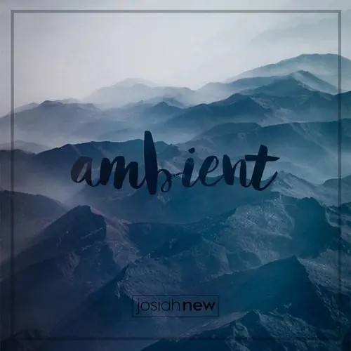 Ambient Album Cover Design, photographic, minimal, cool