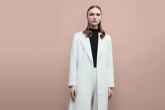 Fashion Editorial Portrait, minimal, luxury, muted