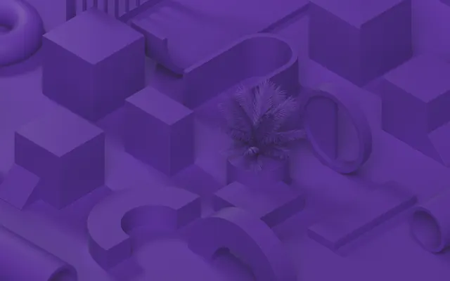 Monochromatic 3D Geometric Abstract Composition, minimal, 3d-render, monochrome