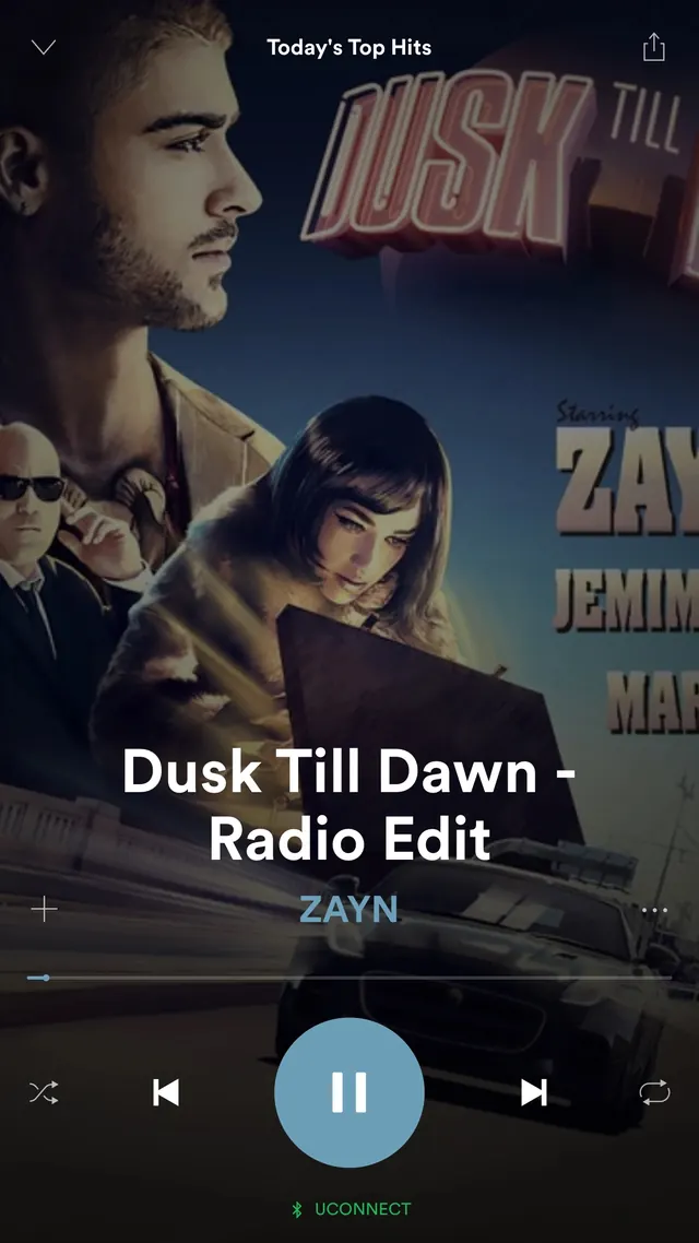 Dusk Till Dawn Radio Edit Cover Art, dark-mode, photographic, dark