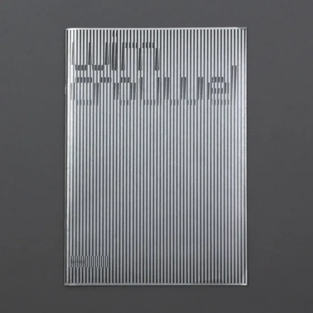 Line Art Typography Design, minimal, swiss, monochrome