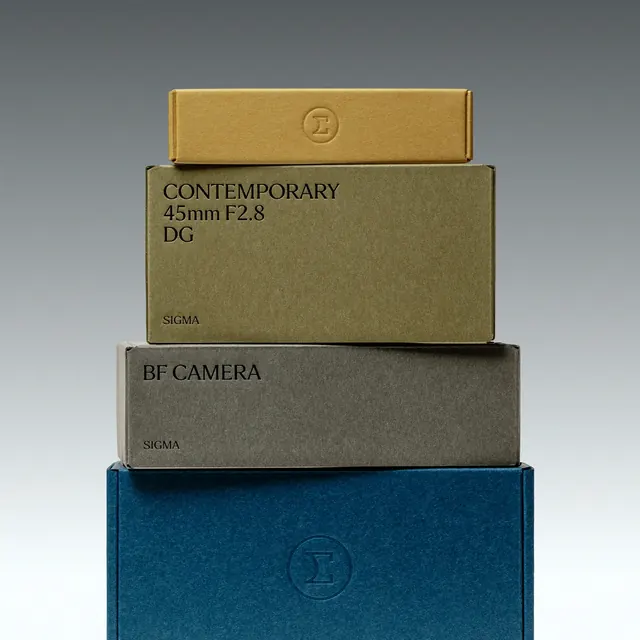 Stacked Camera Equipment Mockup, minimal, corporate-clean, muted
