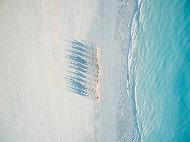 Abstract Blue Water Ripple, minimal, organic, light