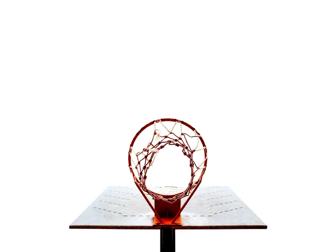 Abstract Wireframe Sphere on Book, minimal, 3d-render, warm