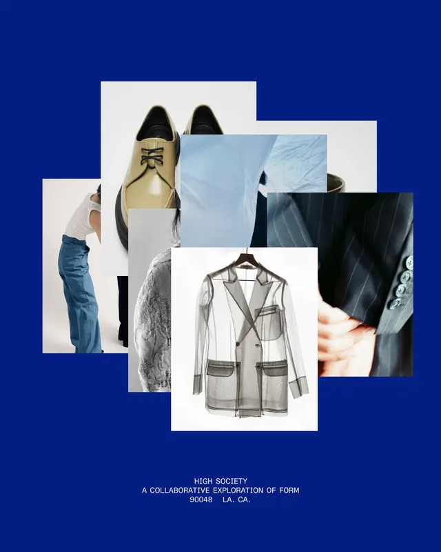Fashion Brand Identity Mockup, minimal, editorial, vibrant