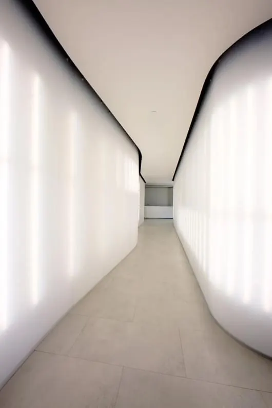 Minimalist Architectural Corridor, minimal, geometric, light