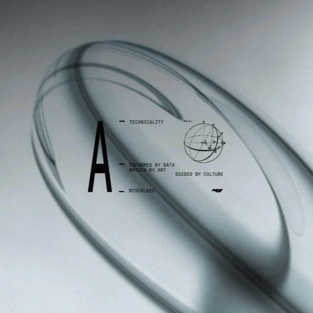 Abstract Technical Identity Design, minimal, swiss, monochrome