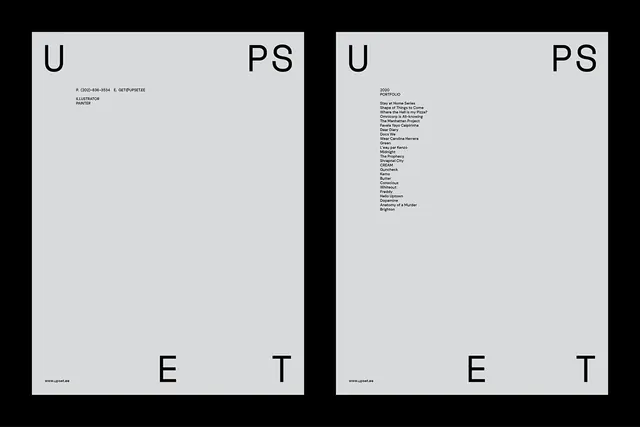 Minimalist Typography Layout, minimal, swiss, monochrome