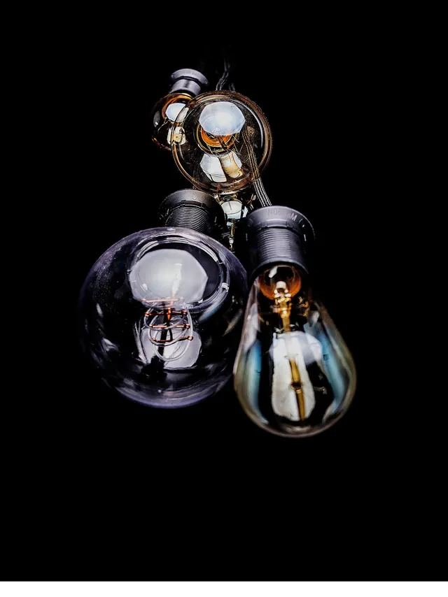 Abstract Glass Spheres, luxury, glassmorphism, dark