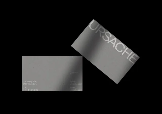 USASATE Branding Mockup, minimal, swiss, dark