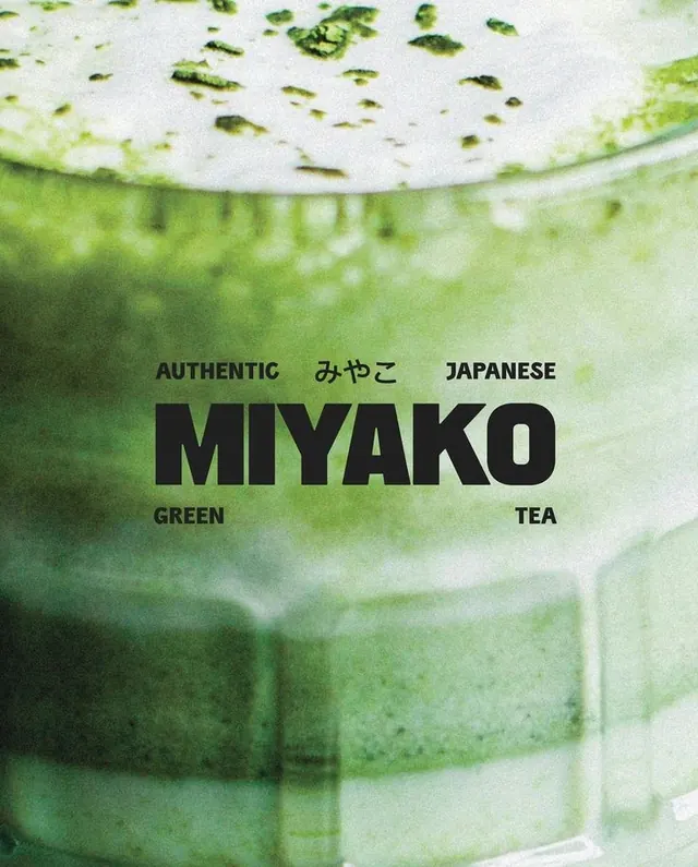 Miyako Green Tea Branding, minimal, organic, earthy