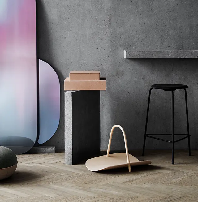 Minimalist Interior Design Mockup, minimal, geometric, muted