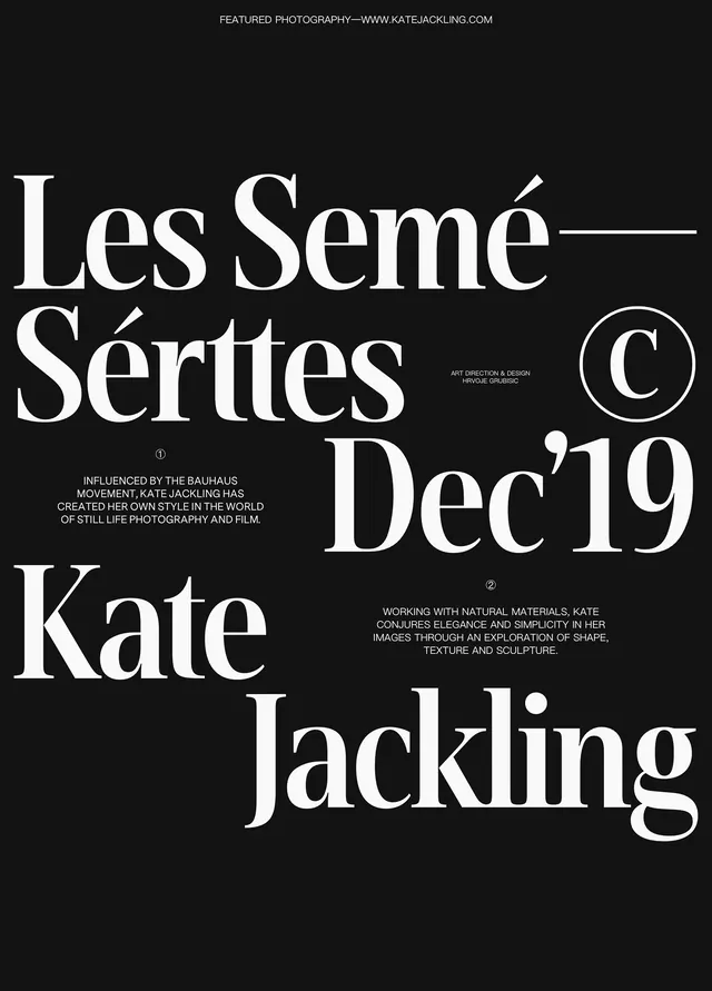 Kate Jacking Concert Poster, minimal, swiss, high-contrast