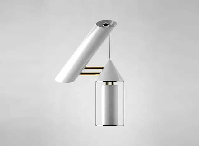 Minimalist 3D Lamp Render, minimal, 3d-render, light