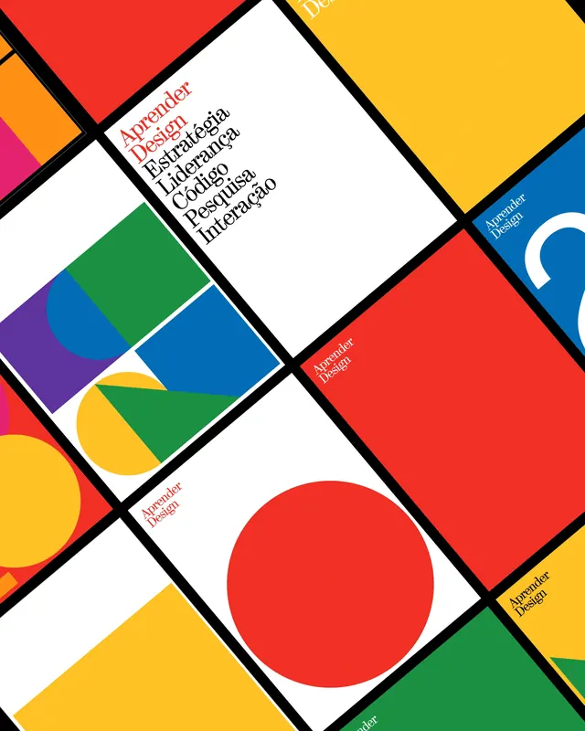 Geometric Abstract Identity System, swiss, minimal, vibrant