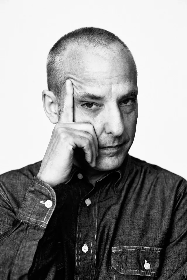 Monochrome Portrait of a Man, monochrome, photographic, monochrome