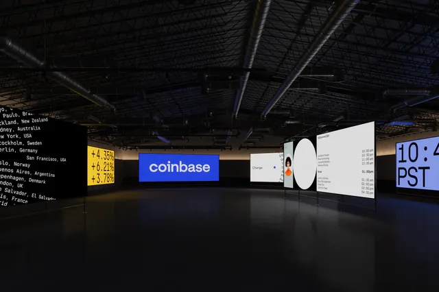 Corporate Branding Mockup in Industrial Space, minimal, corporate-clean, dark