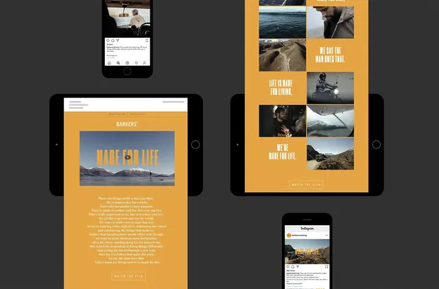 Corporate Identity and UI Design Mockup, minimal, corporate-clean, dark