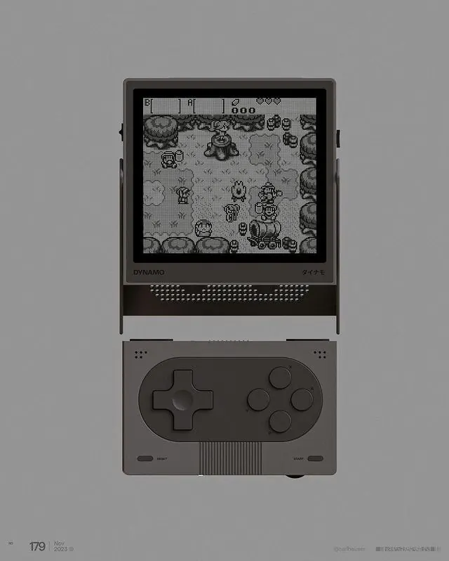 Gaming Console UI Mockup, technical, data-dense, dark