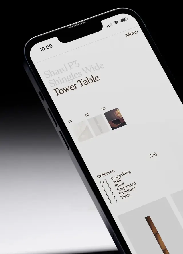Mobile App UI Mockup, minimal, corporate-clean, light