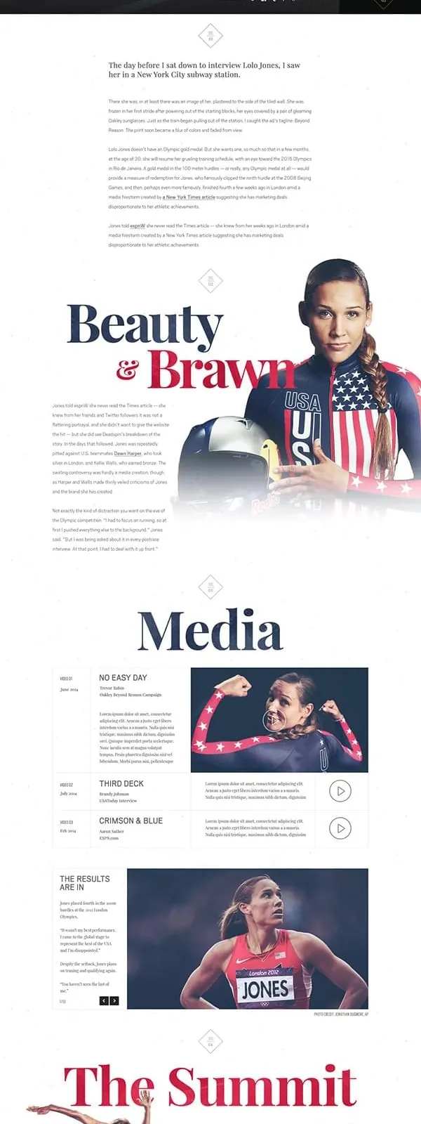 Beauty and Brands Editorial Layout, editorial, corporate-clean, light