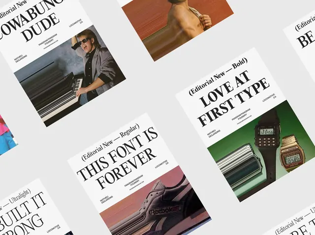 Typography and Editorial Design Layouts, editorial, minimal, light