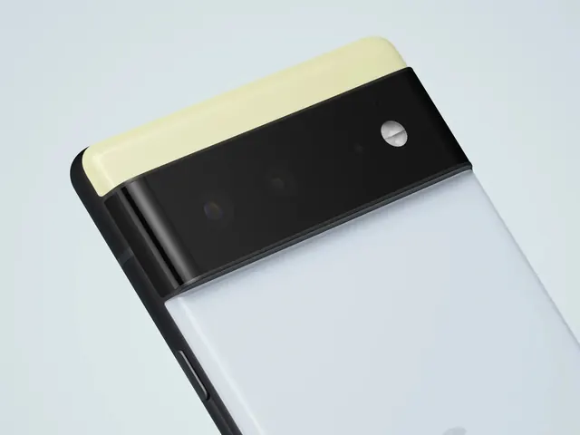 Smartphone Mockup with Black and White Design, minimal, geometric, monochrome