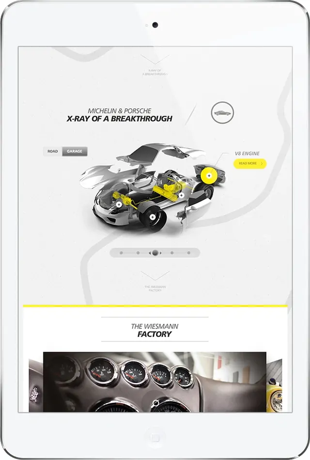 A Day of Adventure Landing Page Design, minimal, light-mode, light