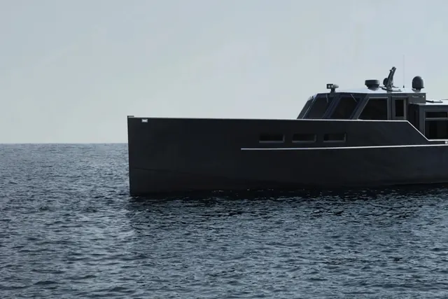 Modern Yacht Design Reference, minimal, luxury, dark