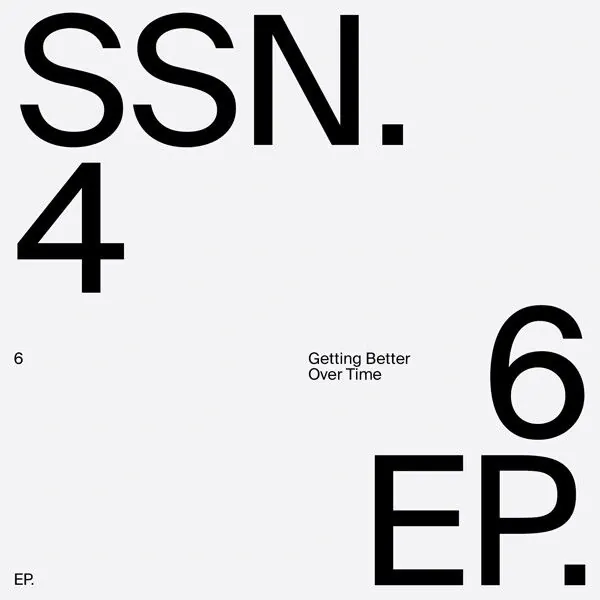 SSN.4 6EP Typography Layout, minimal, swiss, light
