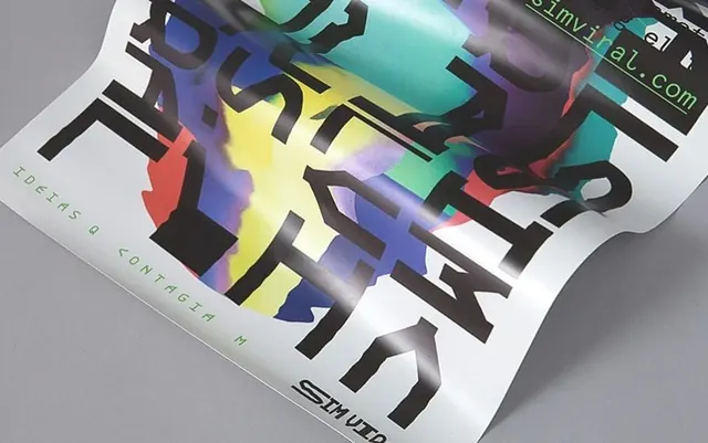 Dynamic Typographic Collage, maximalist, brutalist, vibrant
