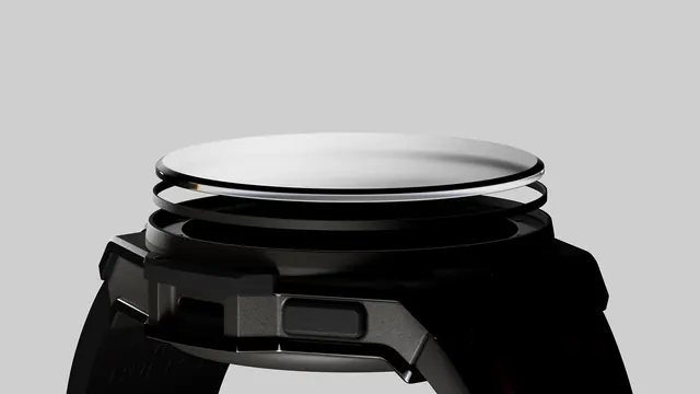 Smartwatch Mockup, minimal, luxury, monochrome