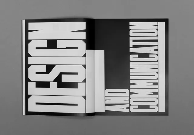 Typography Design Layout, minimal, swiss, monochrome
