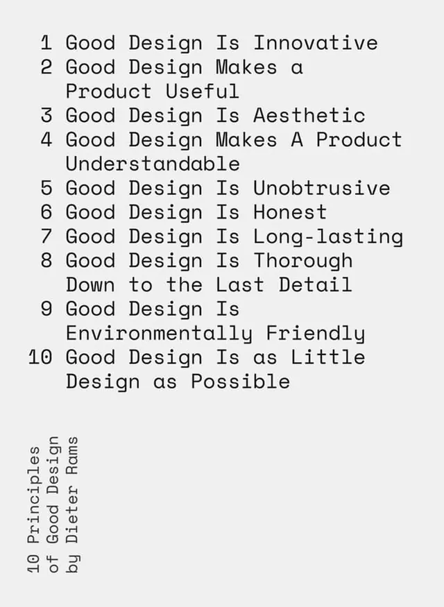 Good Design Principles Typography, minimal, swiss, monochrome