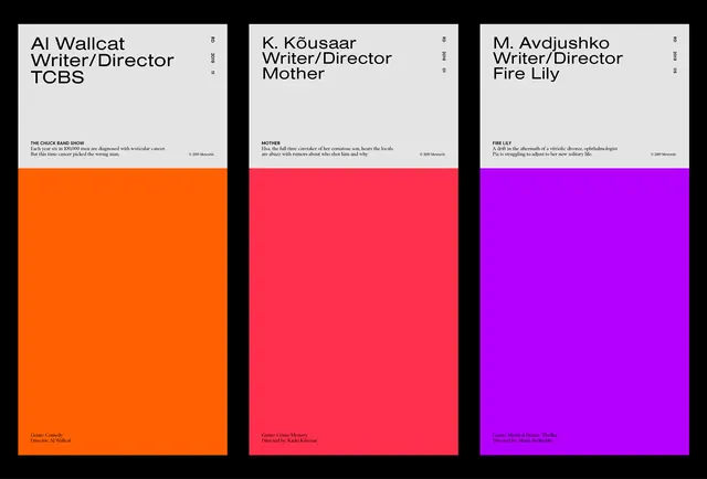 Corporate Identity Color Blocks, minimal, corporate-clean, vibrant