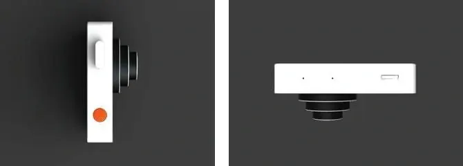 Smart Home Device Mockup, minimal, corporate-clean, monochrome