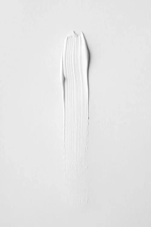 White Paint Stroke Texture, minimal, organic, monochrome