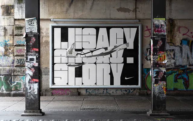 Heavy Duty Typography Mockup, brutalist, neo-brutalist, monochrome