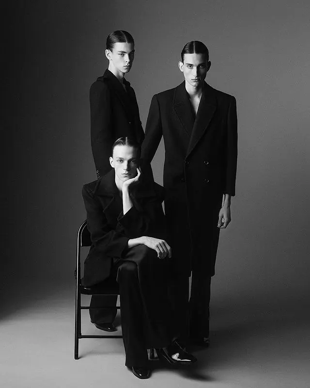 Black and White Fashion Portrait, minimal, monochrome, monochrome
