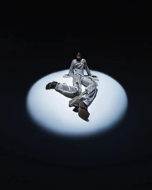 Surrealist Celestial Figure, minimal, luxury, monochrome