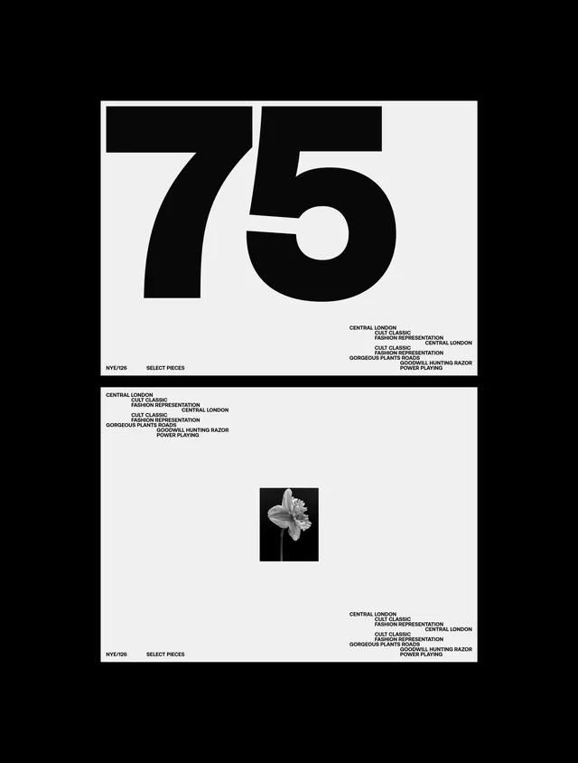 Swiss Style Typography Layout, minimal, swiss, high-contrast