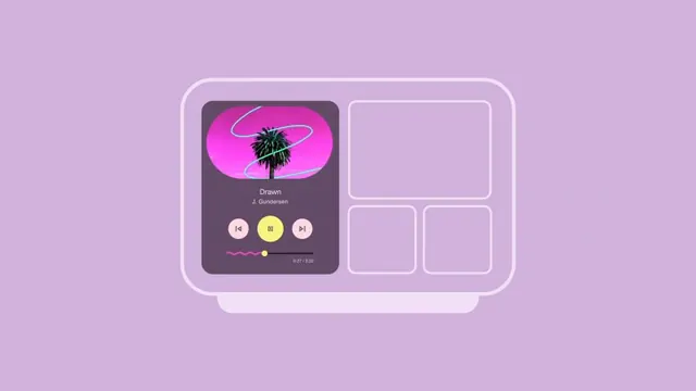 Abstract Geometric UI Mockup, minimal, geometric, vibrant