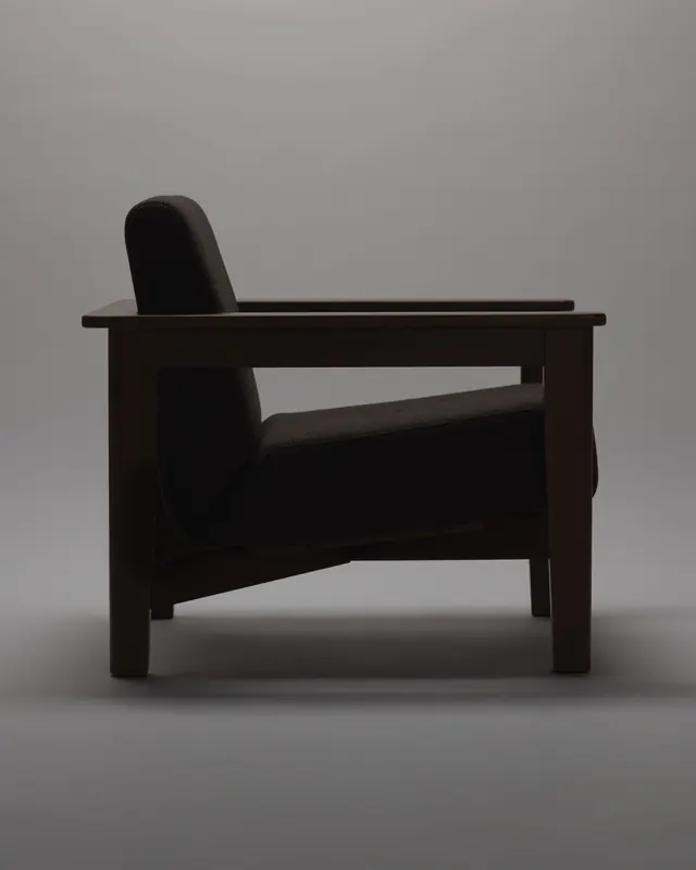 Minimalist Dark Furniture Mockup, minimal, 3d-render, dark