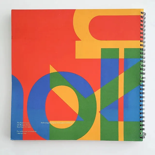 Geometric Typography Poster, swiss, geometric, vibrant
