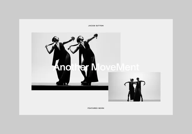 MoveMent Identity System, minimal, monochrome, monochrome