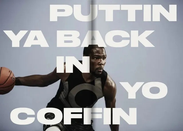 Basketball Athlete Typography Poster, brutalist, neo-brutalist, monochrome