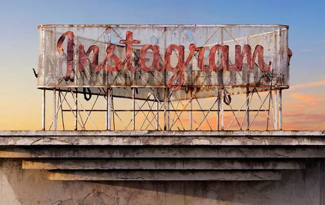 Rustana Signage Mockup, brutalist, retro, warm